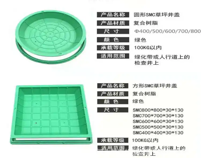 雨花树脂复合种植井盖展示